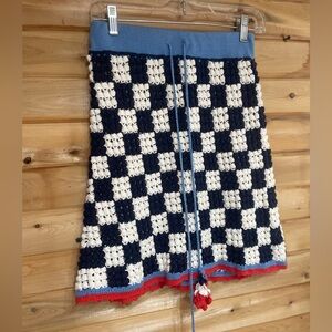 HAPPY SHEEP | Size S Crochet Skirt